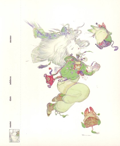 Final Fantasy IX - [Artbook] Final Fantasy IX Post Card Book